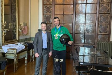 Mens Sana: Stefano Barbizzi ricevuto dal Comune di Siena