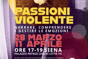 Passioni violente. Al via gli incontri per narrare, comprendere e gestire le emozioni