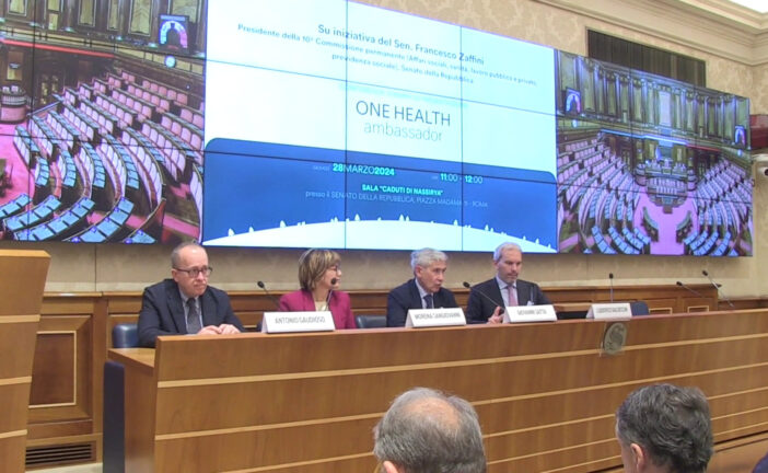 Il progetto "One Health Ambassador" arriva in Senato