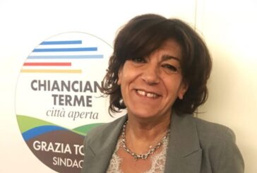 Grazia Torelli presenta la lista dei candidati di Chianciano