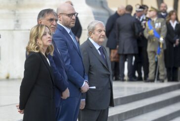 25 Aprile, Meloni "Fine del fascismo pose basi per ritorno a democrazia"