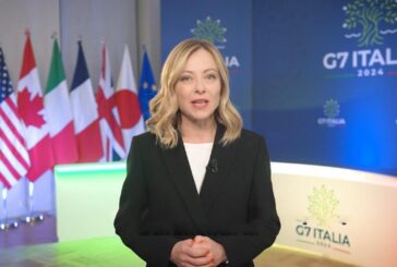 Meloni "Il Papa parteciperà a lavori del G7 su intelligenza artificiale"