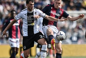 Bologna-Udinese 1-1, Saelemaekers risponde a Payero