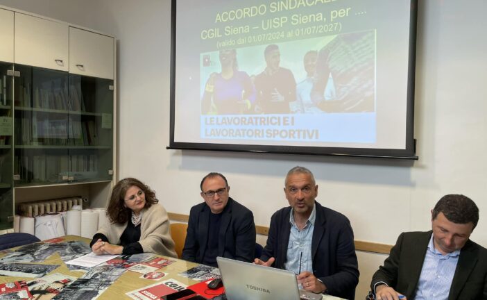 A Siena il primo accordo di secondo livello in Italia firmato da CGIL e UISP