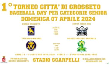 Baseball: il Siena di serie C al 1° torneo “Città di Grosseto”