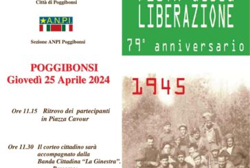 Poggibonsi celebra il 25 aprile, Festa della Liberazione
