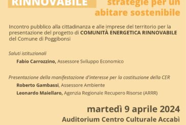 Poggibonsi verso la Comunità Energetica Rinnovabile