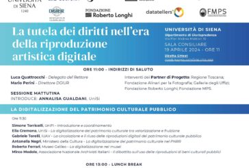 Convegno all’UniSi su “La tutela dei diritti nell’era della riproduzione artistica digitale”