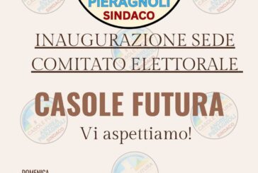 Casole Futura inaugura la sede elettorale di Pieragnoli