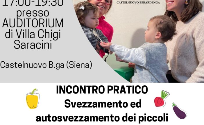 Castelnuovo: un incontro pratico sullo svezzamento dei piccoli