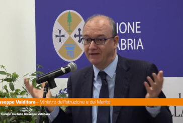 Valditara "Calabria tra regioni con maggiori possibilità di sviluppo"