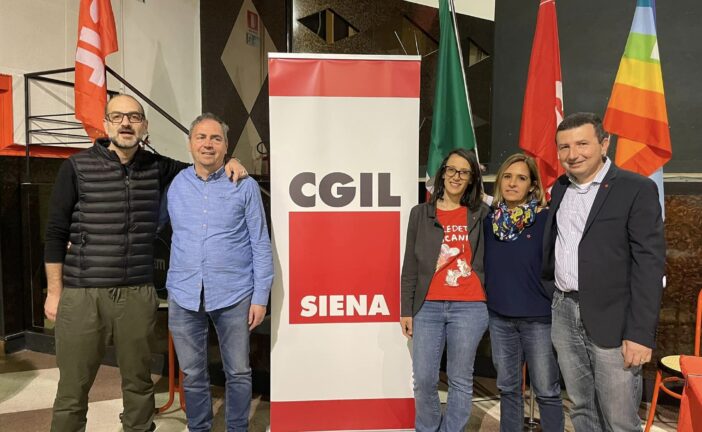Cgil Siena: eletta la nuova Segreteria Confederale