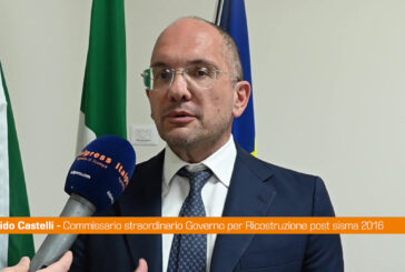 Sisma, Castelli "Possibile costruire il futuro, giovani protagonisti"