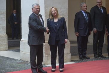 Meloni incontra re di Giordania "Lavorare a de-escalation Medio Oriente"