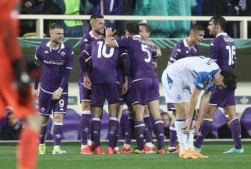 Fiorentina-Bruges 3-2, decide Nzola nel recupero