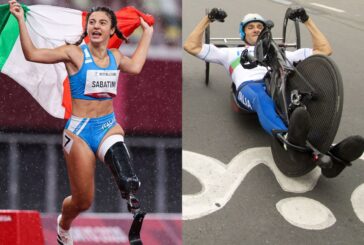 Mazzone e Sabatini portabandiera alle Paralimpiadi di Parigi