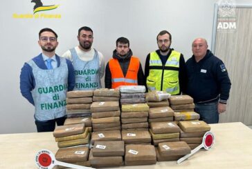 Sequestrati 116 kg di cocaina nell'interporto di Vado Ligure