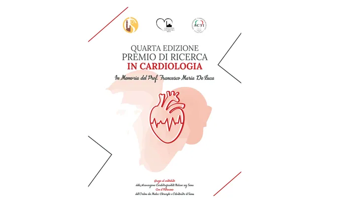 Al via la IV edizione del Premio di ricerca in Cardiologia in memoria del Prof. De Luca