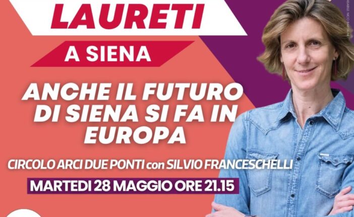 La deputata europea Camilla Laureti al Circolo dei Due Ponti