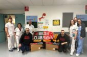 Il Milan Club Siena consegna due tv alla Pediatria di Nottola