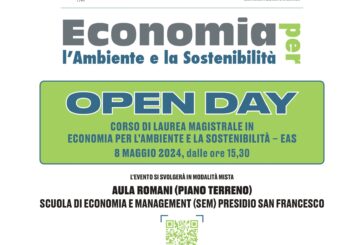 Si presenta il corso di laurea in Economia per l’Ambiente e la Sostenibilità