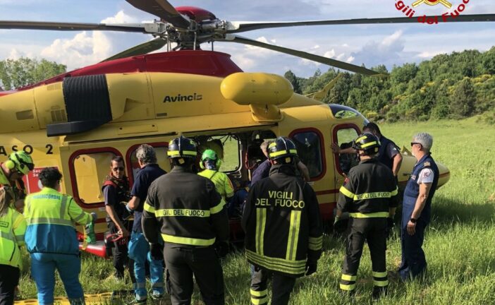 Montepulciano: automobilista soccorso in zona boschiva dai Vigili del fuoco