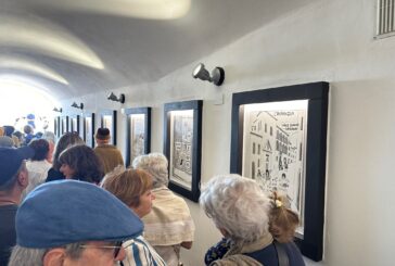 Inaugurata a Celle Ligure la mostra delle vignette di Emilio Giannelli