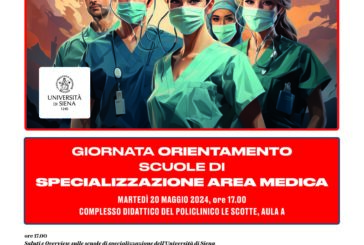 Giornata di orientamento alle Scuole di specializzazione di area medica dell’UniSi