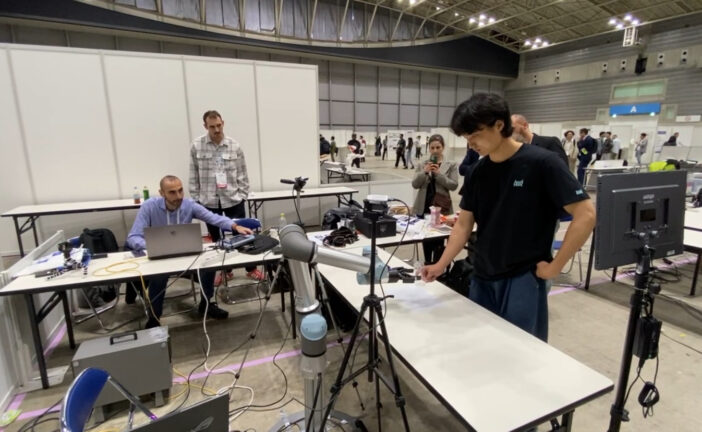 Ricercatori Unisi tra i vincitori di una gara di robotica collaborativa in Giappone