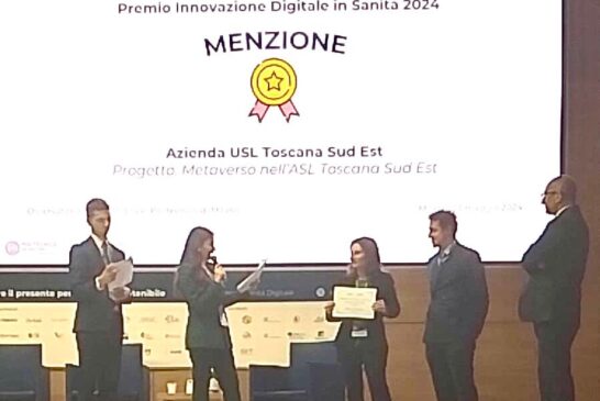 La Asl Toscana SE premiata per un progetto sul Metaverso