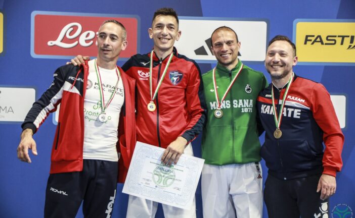 Karate: Federico Regoli conquista il bronzo ai Campionati Italiani Master