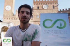 Alleanza Carbon Neutrality Siena in piazza del Campo per parlare di sostenibilità