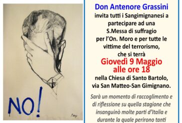 Vittime del terrorismo: a San Gimignano un ricordo di Aldo Moro