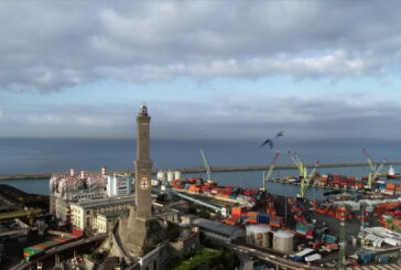 Nuova diga foranea di Genova, posato il primo cassone