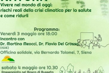 “Girotondo con la Natura”: due giorni di eventi su salute e crisi climatica