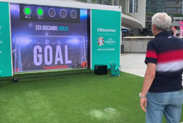 Una Lounge di Hisense alla Milano Football Week