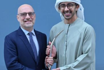 Emirati Arabi, all'Ambasciata italiana l'Excellence Award