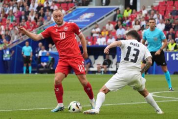 Eriksen non basta, Slovenia ferma Danimarca 1-1