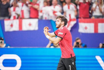 La Georgia piega 2-0 il Portogallo e vola agli ottavi