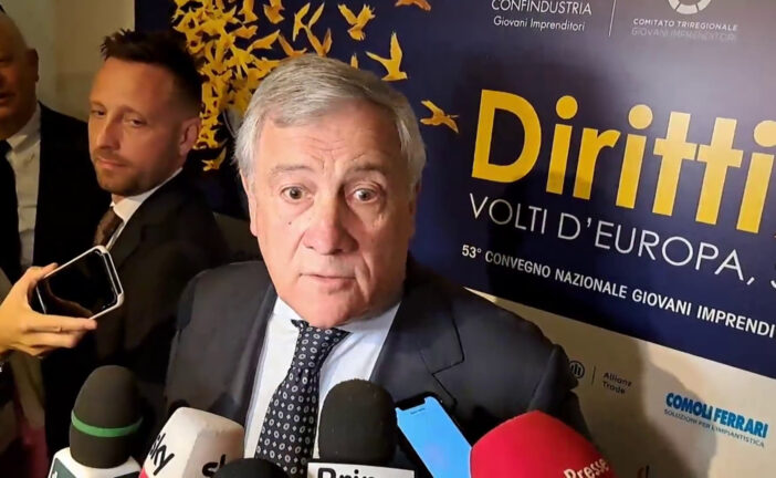 Liguria, Tajani "Su dimissioni decide Toti, ma tempi giustizia rapidi"