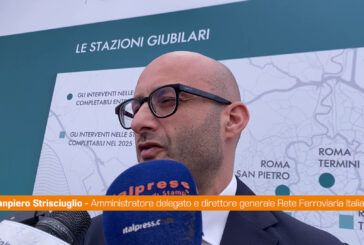 Strisciuglio "Rfi per il Giubileo investirà 50 milioni nelle stazioni"
