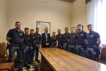 10 allievi agenti di Polizia assegnati alla Questura di Siena