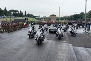 2 giugno, il presidente Mattarella alla parata militare