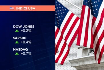PARTENZA IN RIALZO A WALL STREET, NASDAQ +0,7% ED S&P 500 +0,4%