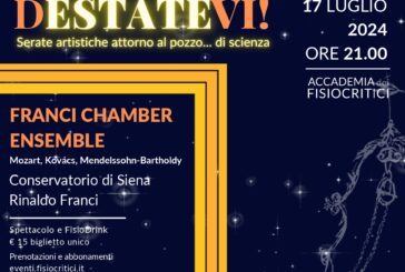 DESTATEVI! 2024: il Franci Chamber Ensemble ospite ai Fisiocritici