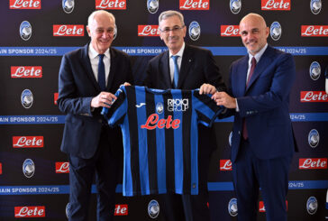 Acqua Lete main sponsor dell'Atalanta per tre stagioni
