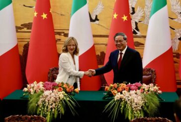 Meloni "Rafforzare il partenariato tra Italia e Cina"