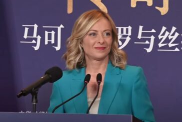 Meloni "Mantenere percorribile la strada tracciata da Marco Polo"