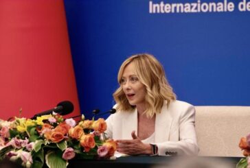 Meloni "Chiari con la Cina, smetta di aiutare la Russia"