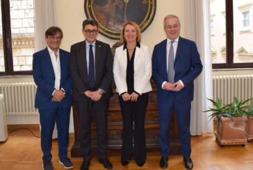 Il presidente del Consiglio Superiore di Sanità Locatelli incontra il rettore Di Pietra